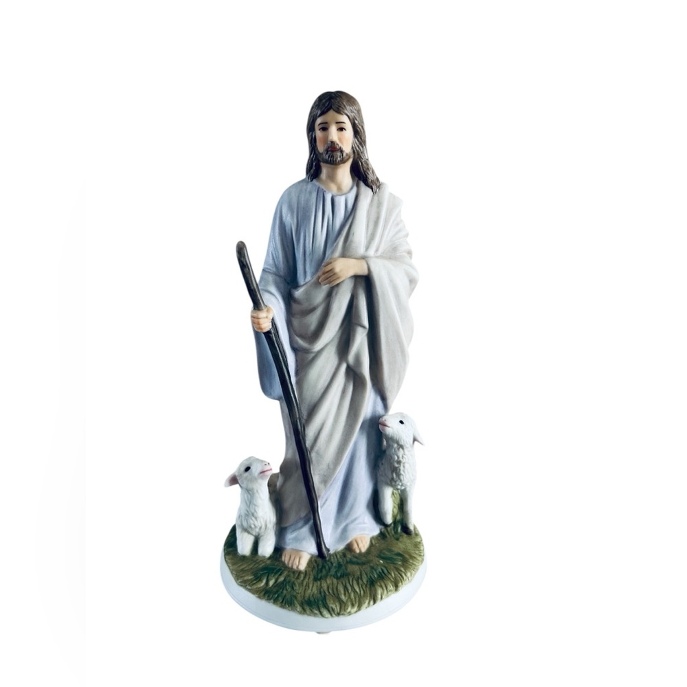 1992 HOMCO Home Interiors Masterpiece JESUS THE SHEPHERD